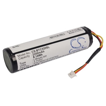 Bsc Preferred Blaupunkt Lucca 5.2 Travelpilot Lucca 2200mAh GPS Replacement Battery CS-BTC520SL